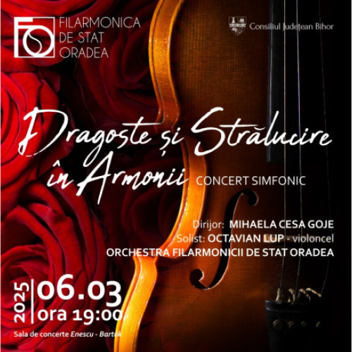 Concert dedicat primăverii și dragostei la Filarmonica de Stat Oradea