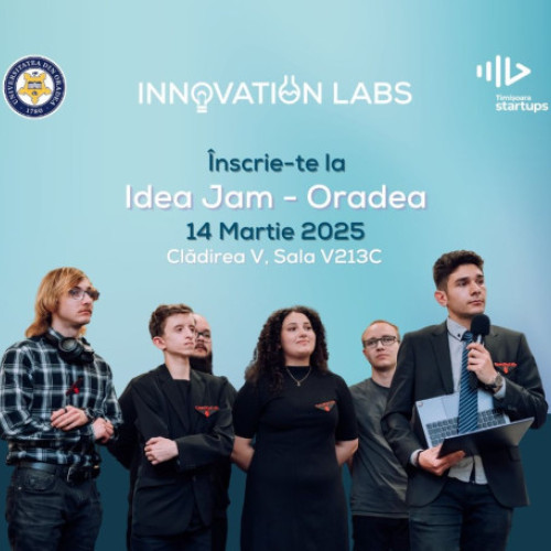 Tinerii din Oradea vor participa la &quot;Innovation Labs - Idea Jam&quot;