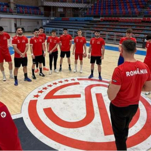 Echipa de handbal tineret a României se pregătește la Oradea