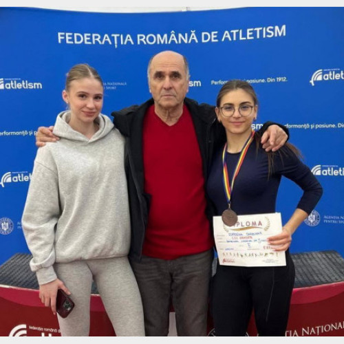 Ecaterina Carbunar, singura medaliată din Bihor la Campionatul Național U20