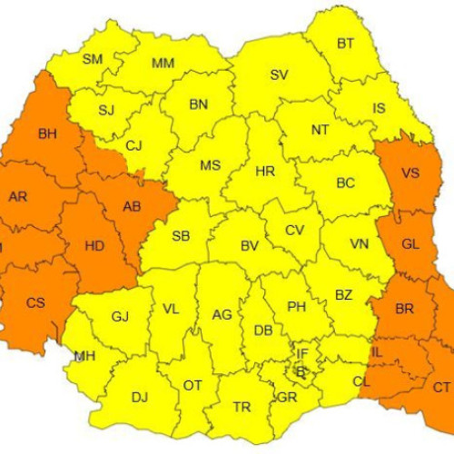 România se confruntă cu vreme severă