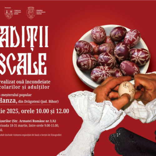 Atelier de incondeiat oua la Muzeul Tarii Crisurilor din Oradea