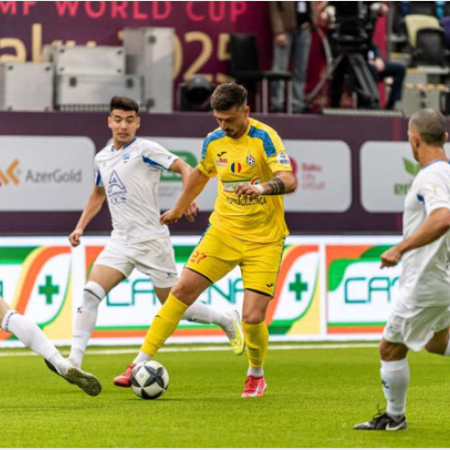 România debutează cu victorie în Campionatul Mondial de minifotbal