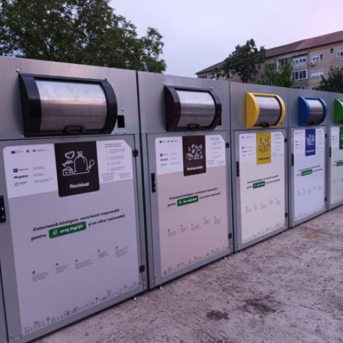 Noul sistem de insule ecologice digitalizate în Oradea