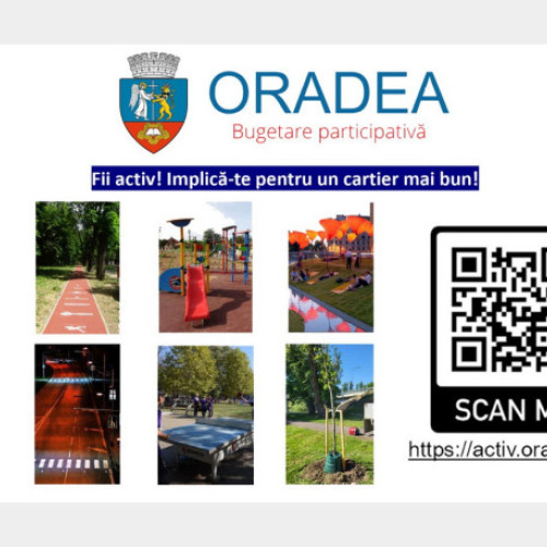 Primăria Oradea anunță sesiunea de bugetare participativă