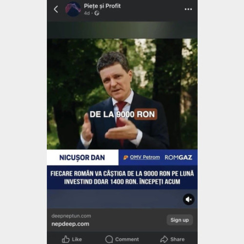 Atacuri cibernetice de tip scam cu videoclipuri deepfake, semnalate după alegeri