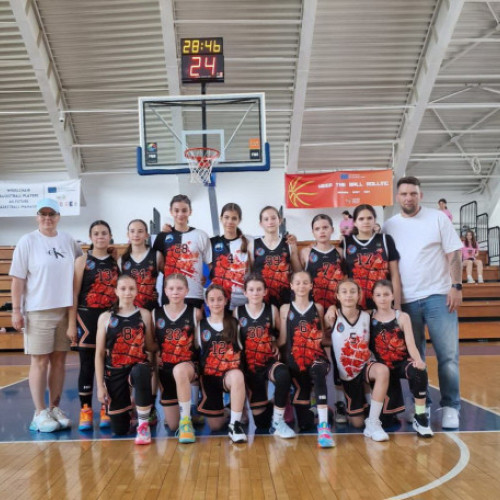 echipa de baschet feminin a cs crisul oradea, locul al şaselea la naţional, după turneul final