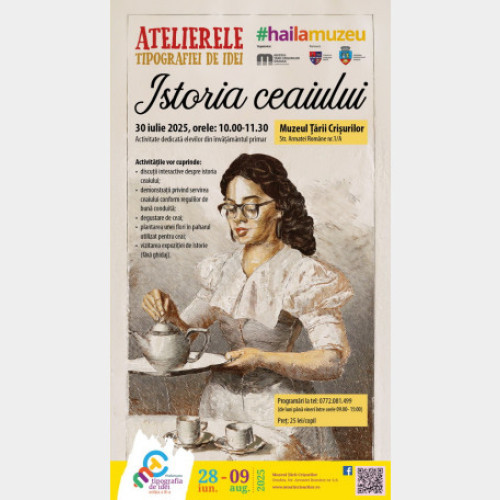 Atelierele Tipografiei de idei - Istoria ceaiului