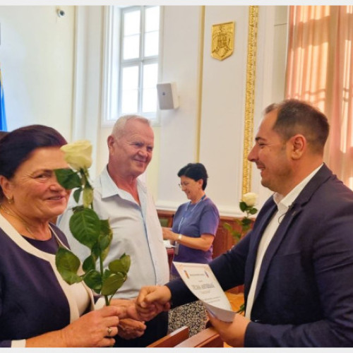 orădeanilor care au împlinit 50 de ani de căsnicie li s-a adus omagiu de „nunta de aur”